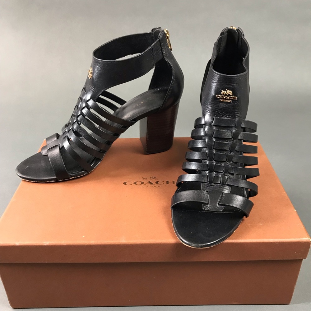 Coach Leandra Semi Matte Calf
